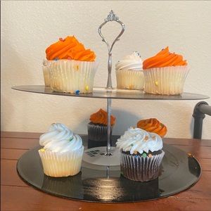 Two Tier Vinyl Cake Stand